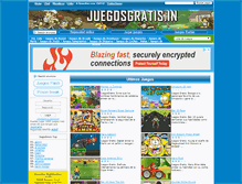 Tablet Screenshot of juegosgratis.in
